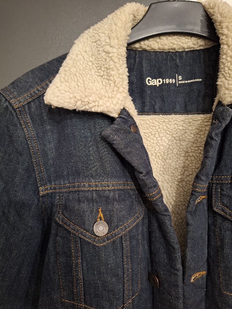 Gap jeansowa kurta na misiu rozmiar S/M