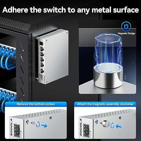 przelącznik sieciowy  6-portowy SODOLA 2.5G ETHERNET+1*10G SFP