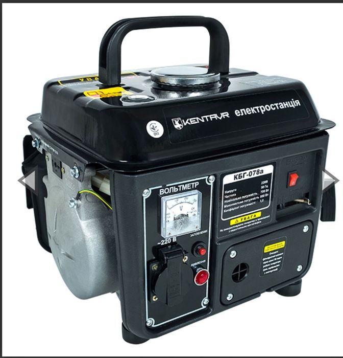 Генератор бензиновий Кентавр КБГ078а