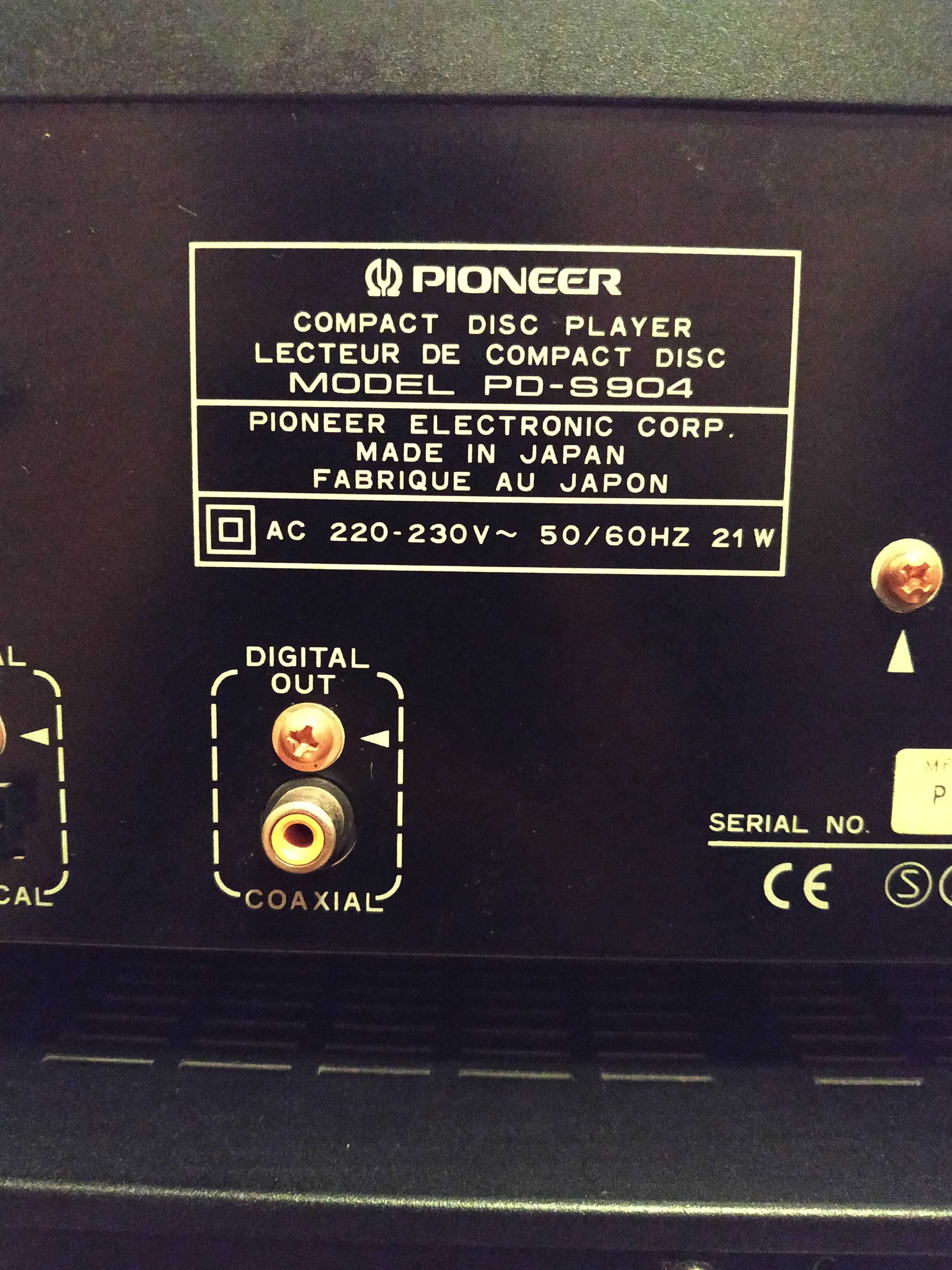 Odtwarzacz CD PIONEER PD-S904