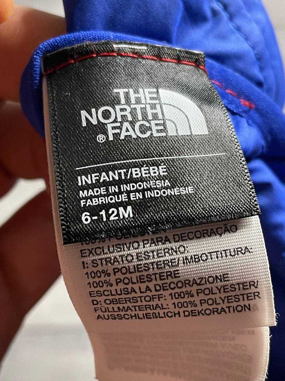 Детский пуховик на новорожденного The North Face 6-12 месяцев