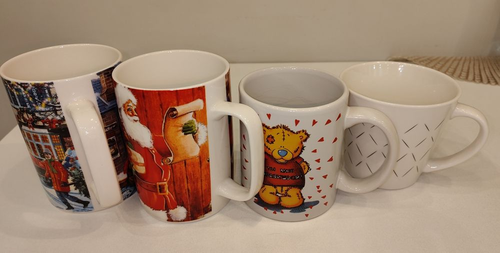 Kubek świąteczny z Mikołajem