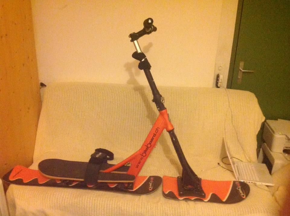 snowbike como nova