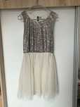 Tiulowa Sukienka z cekinami H&M 38 M