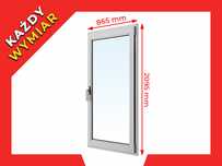 Drzwi Balkonowe PCV, 865 x 2095 mm SUPER PROMOCJA !!! Cała Polska