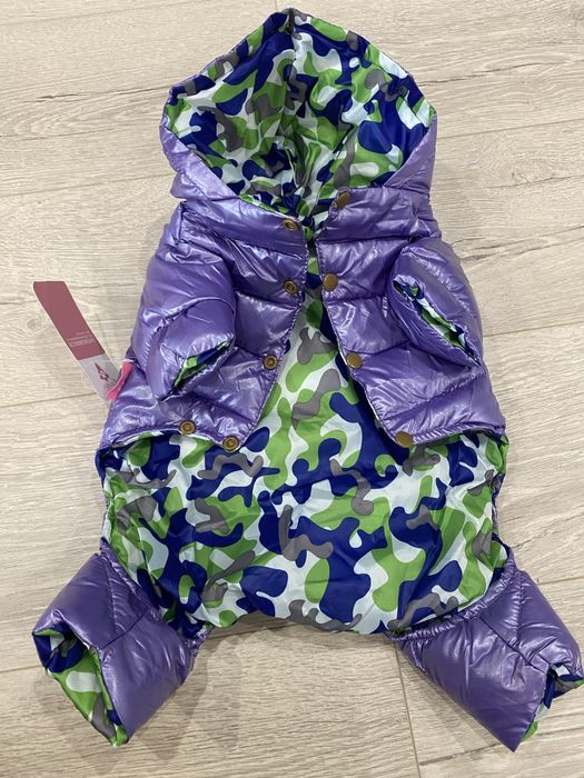 Зимовий комбінезон на малу собачку