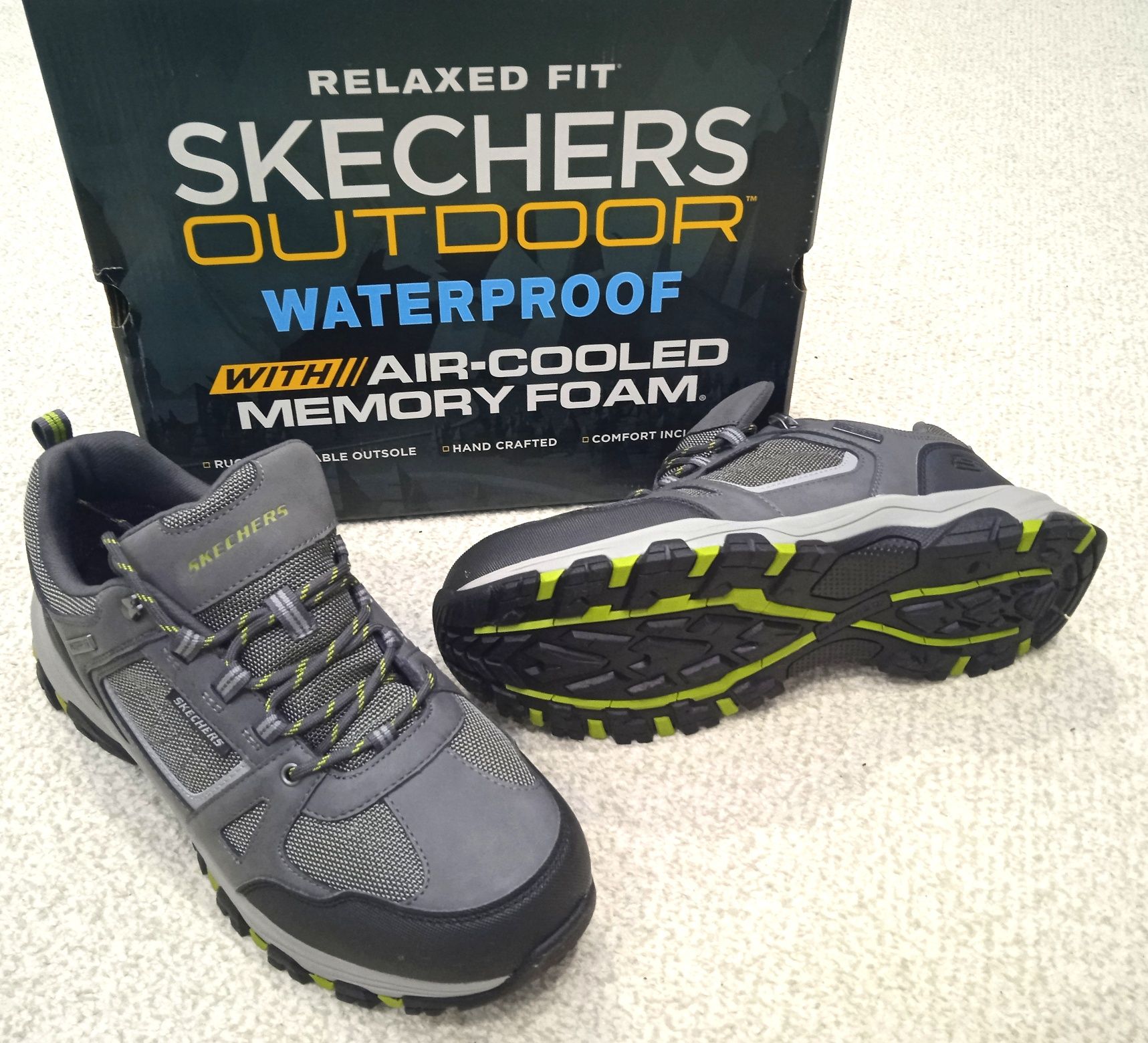 Чоловічі кросівки Skechers 204937 CHAR 46 (12US) 30 см