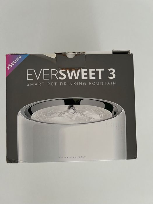 Fontanna PetKit Eversweet 3 Wireless (SUS304) jak nowa na gwarancji
