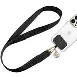 Smycz do telefonu Guess Cbdy Nylon Chain - czarna