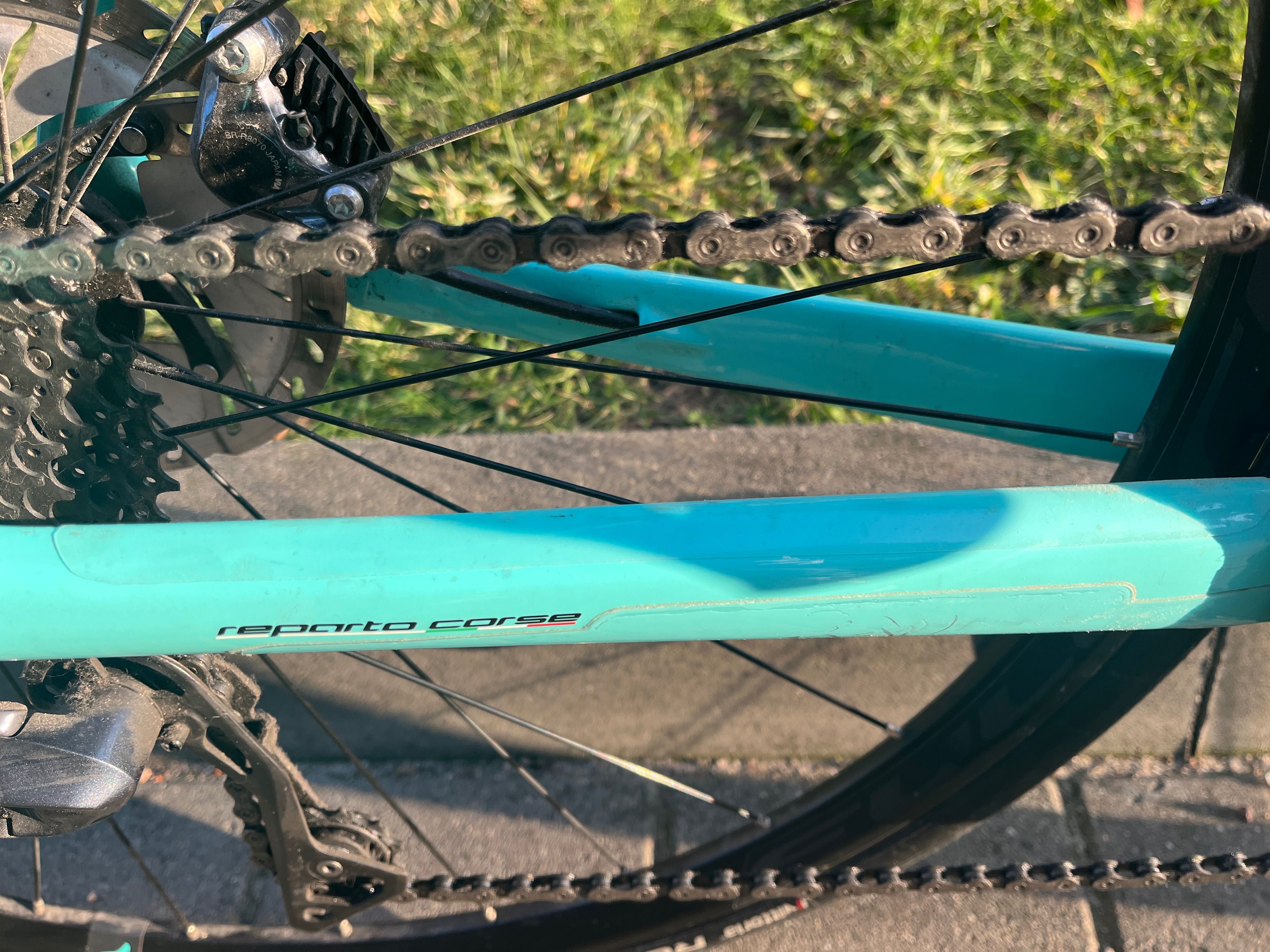 BIANCHI Infinito XE disc ULTEGRA rozm. 59 CELESTE