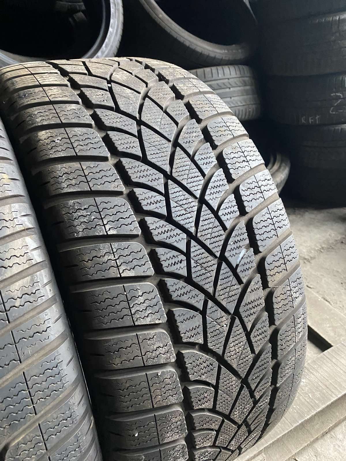 265.45.18 Dunlop 2шт зима БУ склад шины резина 45 R18 Шиномонтаж Харьк