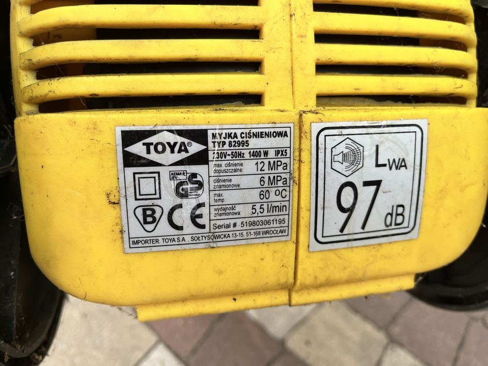 Myjka ciśnieniowa ΤΥΡ 82995 Toya