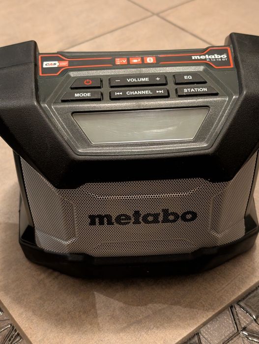Radio Metabo budowlane z bluetooth