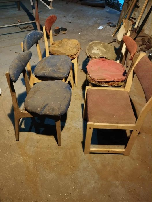 Krzesła do renowacji