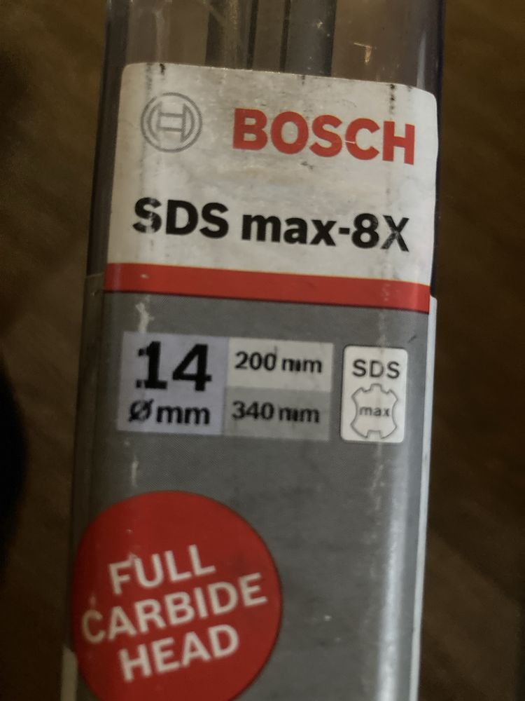 Wiertło SDS max-8X Bosch 14mm