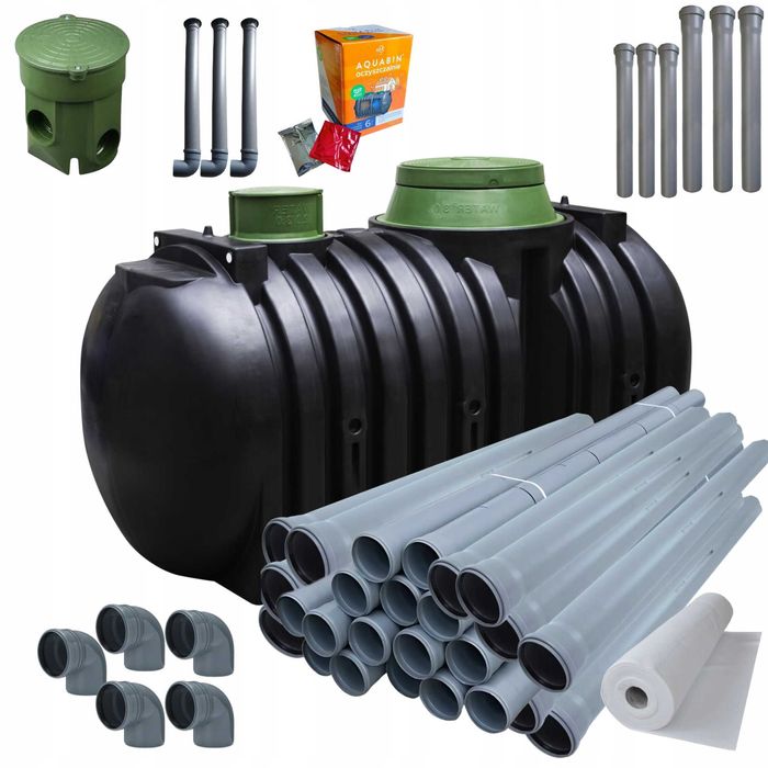 Oczyszczalnia Ścieków Przydomowa Różne pojemności Zestawy MarsePlast