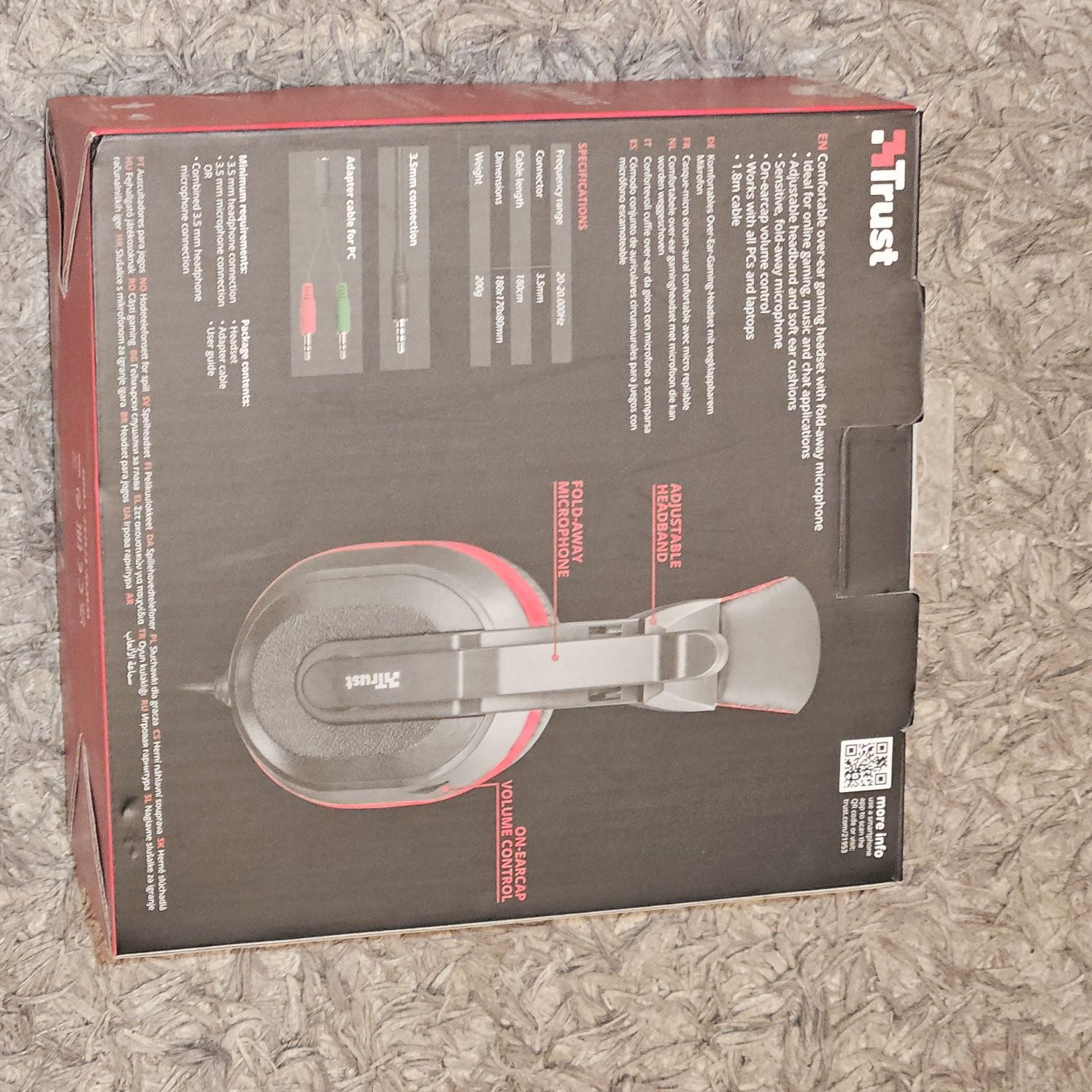Słuchawki  Ziva Trust gaming headset