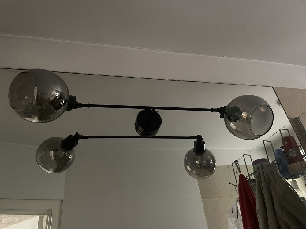 Lampa ruchome końce kinkiet loft