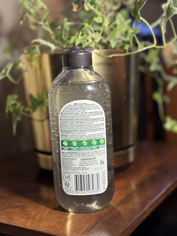 Garnier Skin Naturals Micellar PureActive Jelly Water with Charcoal
