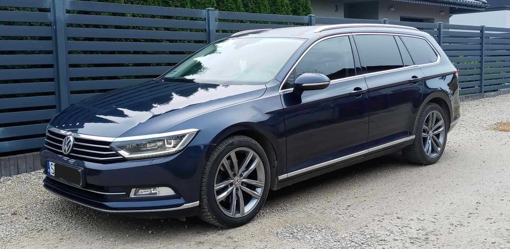 Zadbany i uszanowany Volkswagen Passat B8, 2.0 diesel, 190 koni.