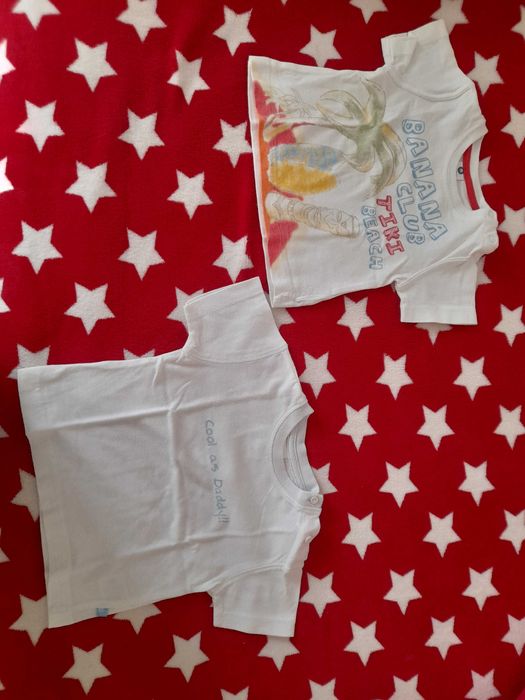 Várias roupas bebé 1-9 meses