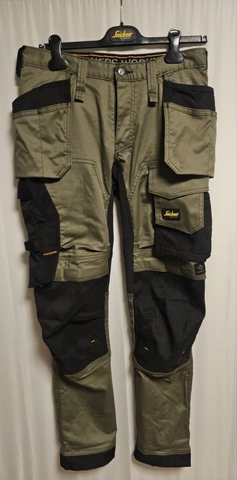 Spodnie robocze Snickers 6241 r.46 Slim elastyczne