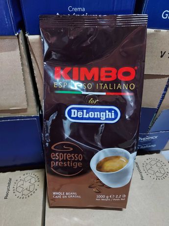 Кофе в зернах Kimbo De'Longhi Prestige 1кг