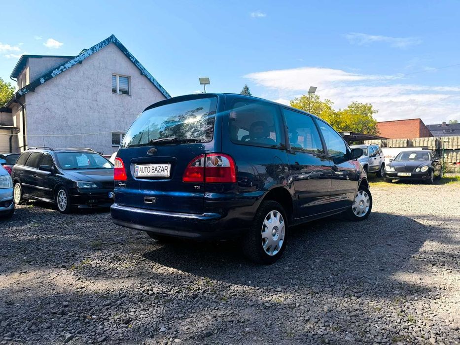 Ford Galaxy 1.9TDI • 115KM • 2005r • 7 os • 258 tyś km • Sprawna klima