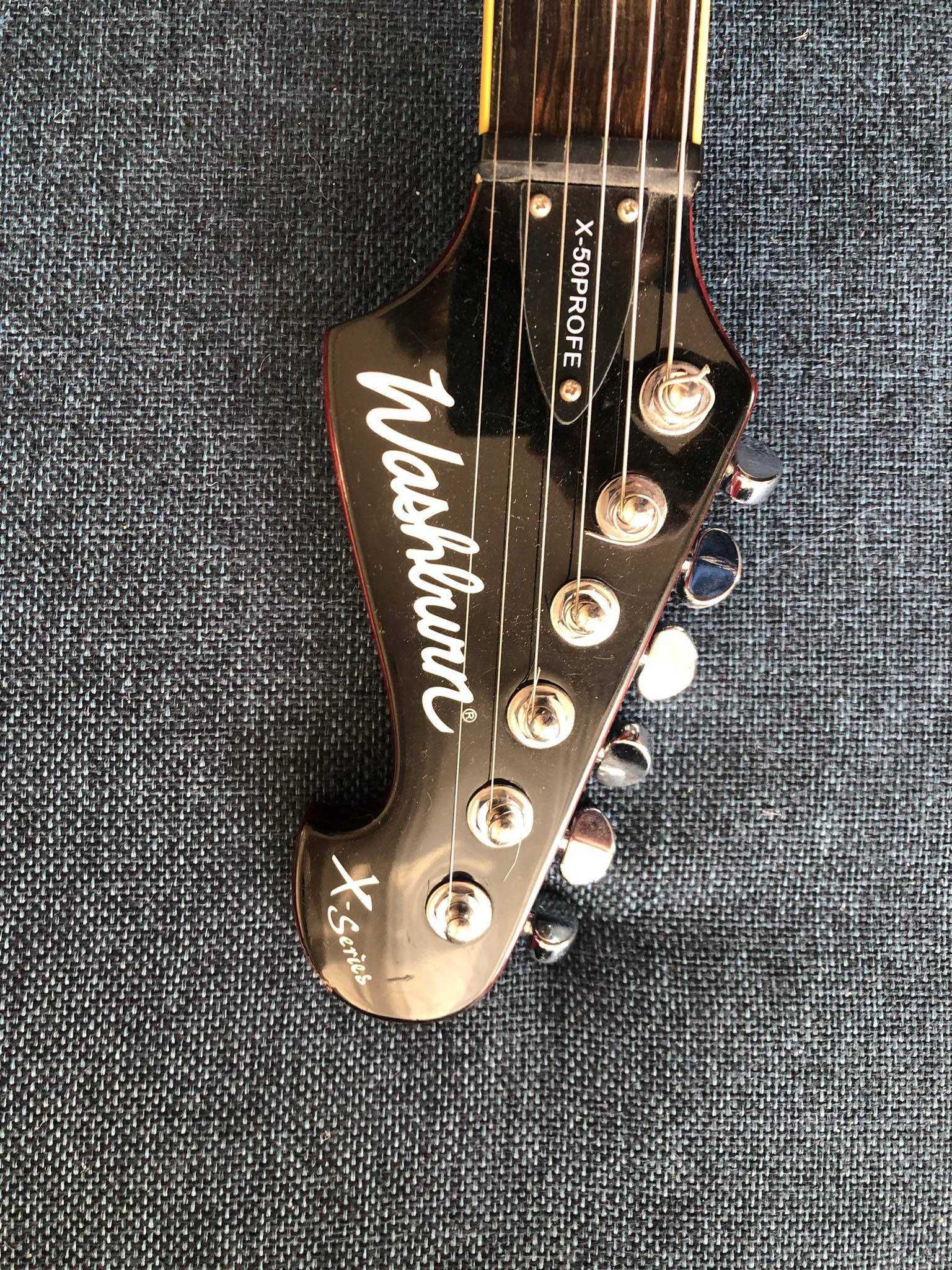 Gitarowa Washburn X-50 Pro Fe + Dodatki