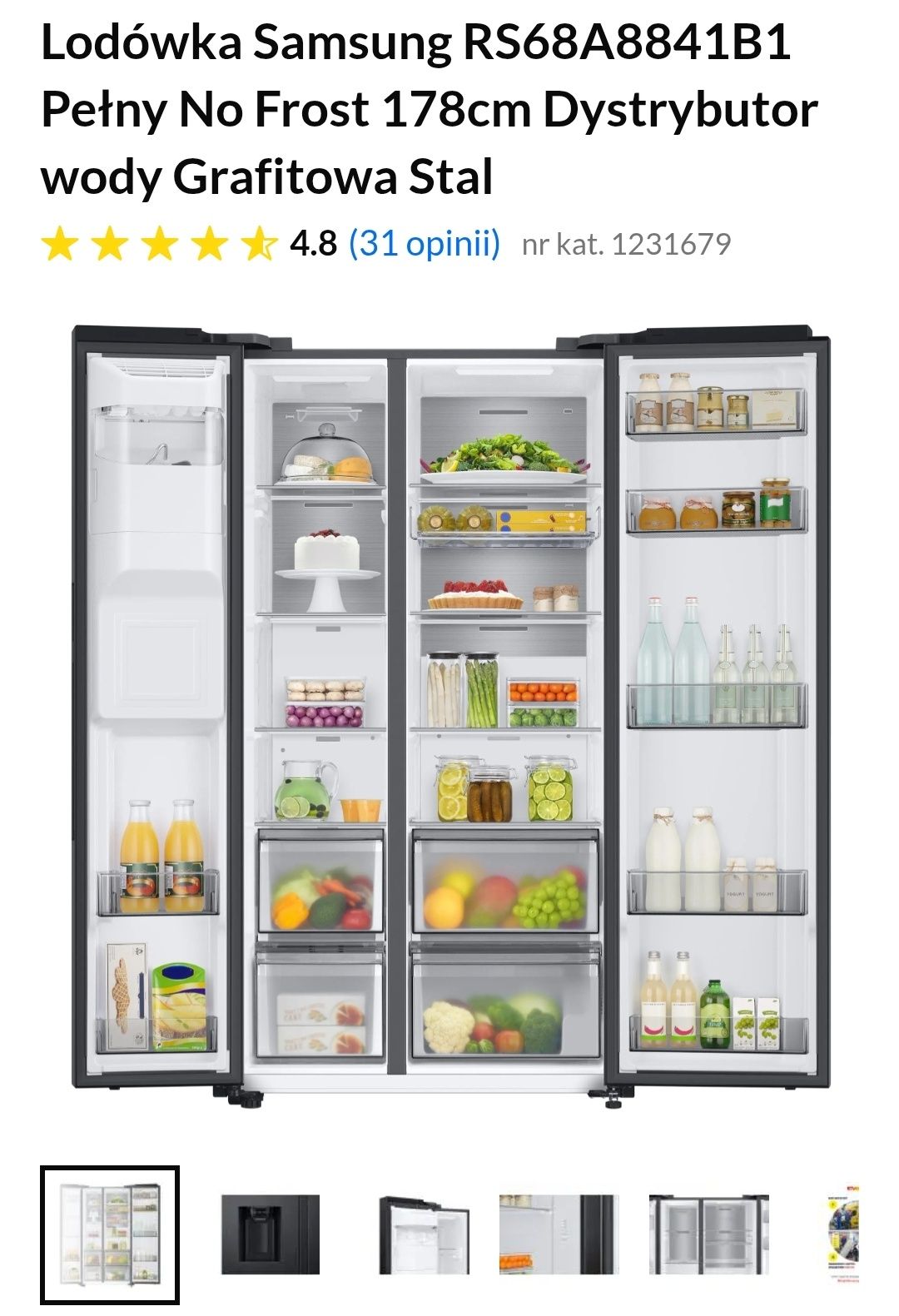 Lodówka Samsung używana