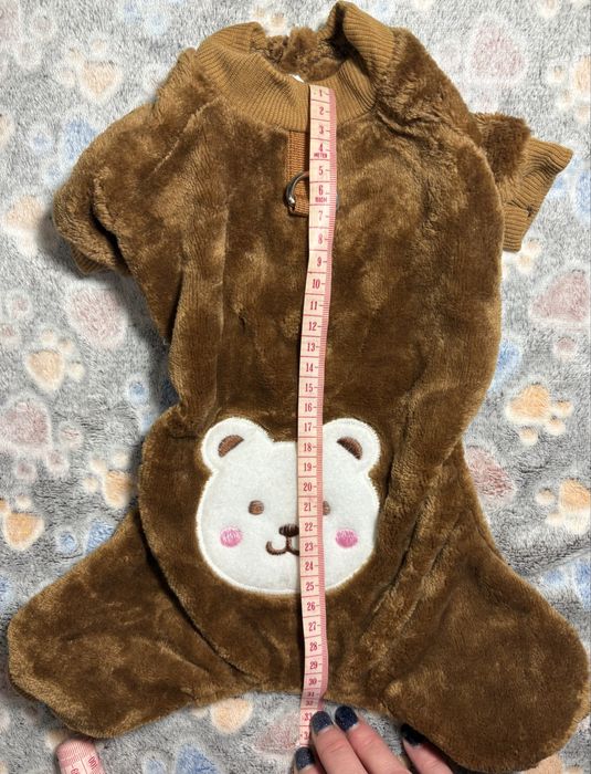 Теплый комбинезон для животных