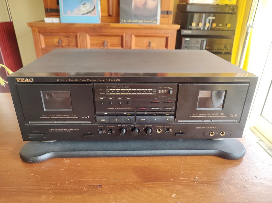 TEAC W-530R Deck de Cassettes Duplo Impecável