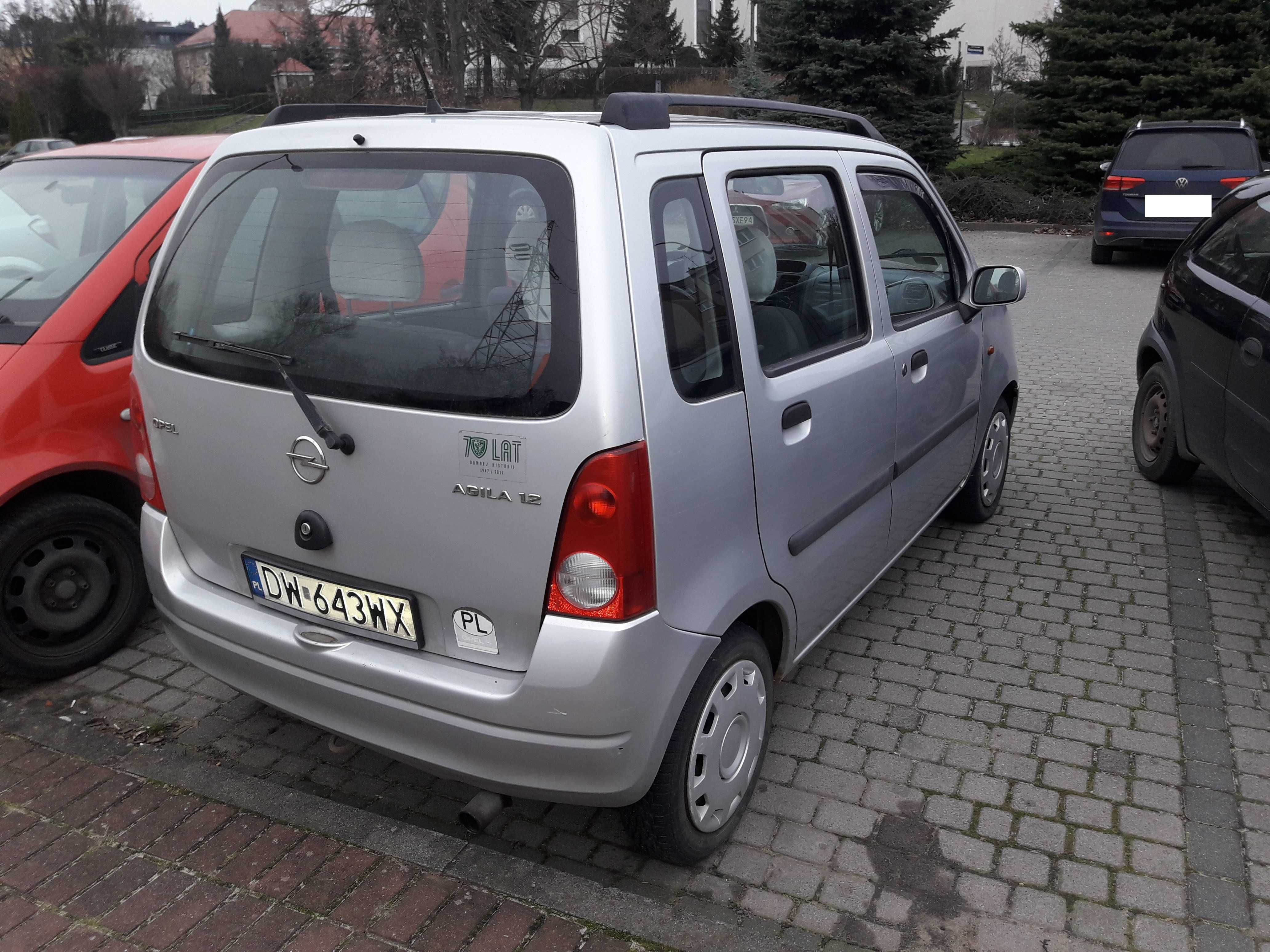 Opel Agila 1.2 bogate wyposażenie, gaz