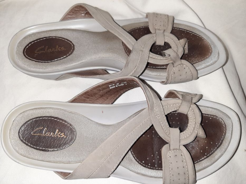 klapki sandałki damskie, Clarks