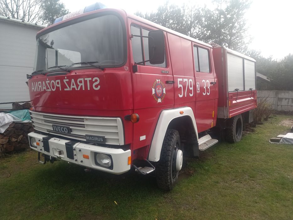 Magirus deutz strażacki 4x4 iveco