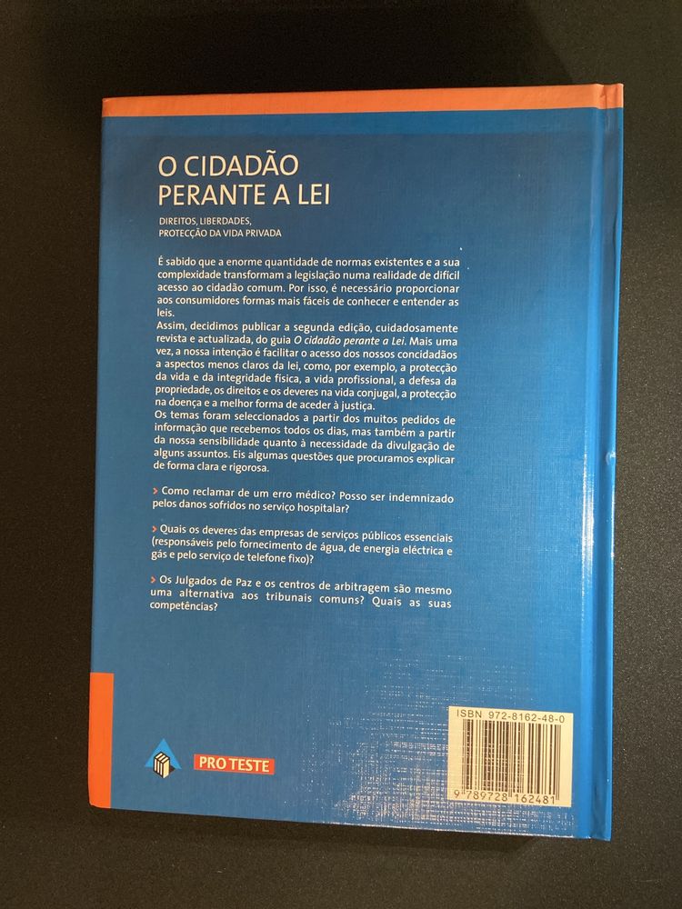 O cidadão perante a lei