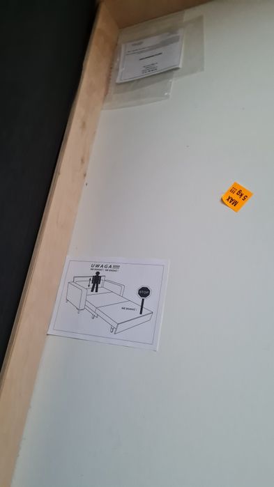 Kanapa z funkcją spania +skrzynia *stan jak nowa