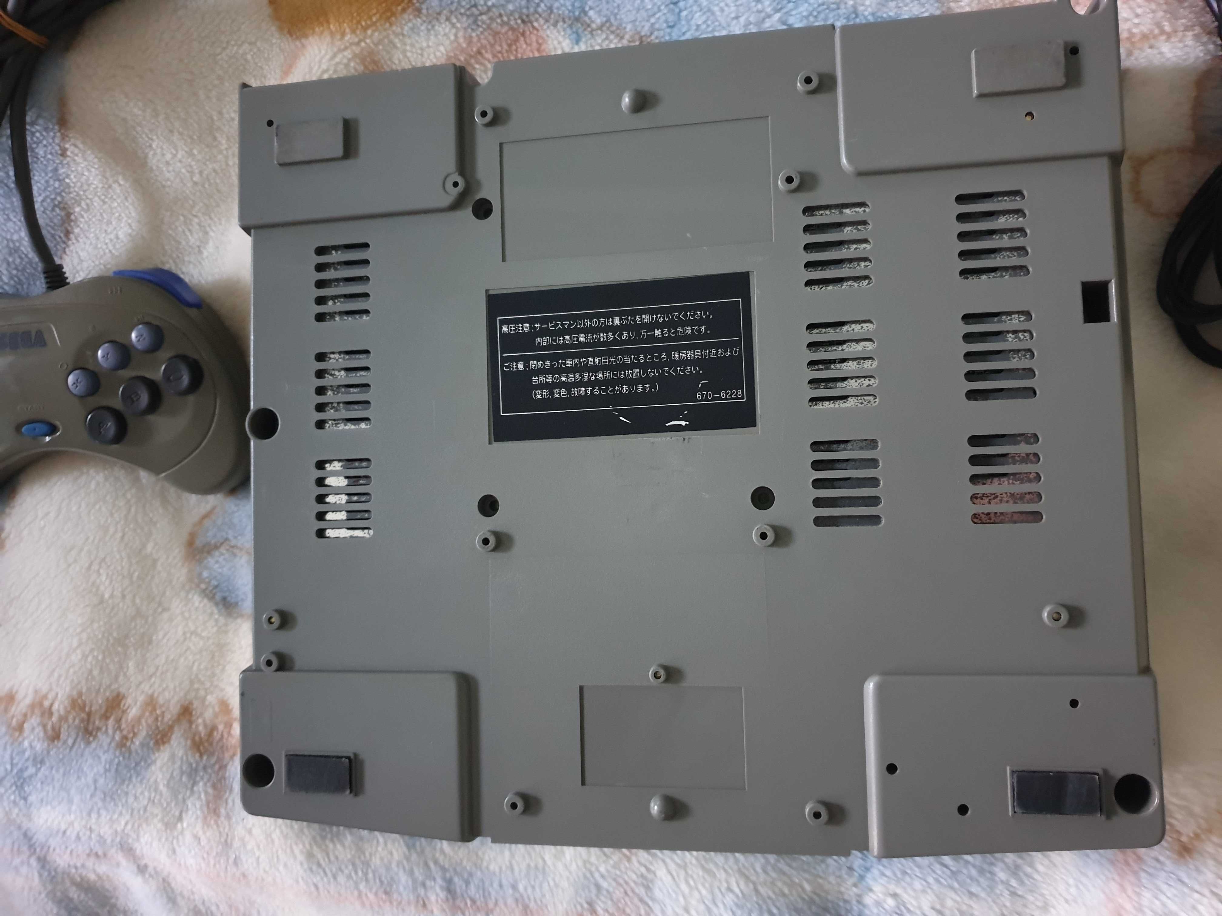 Приставка Sega Saturn з коробкою регіон Японія
