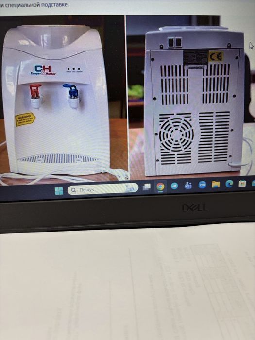 Настільний кулер для води призначений для нагрівання та охолодження бу