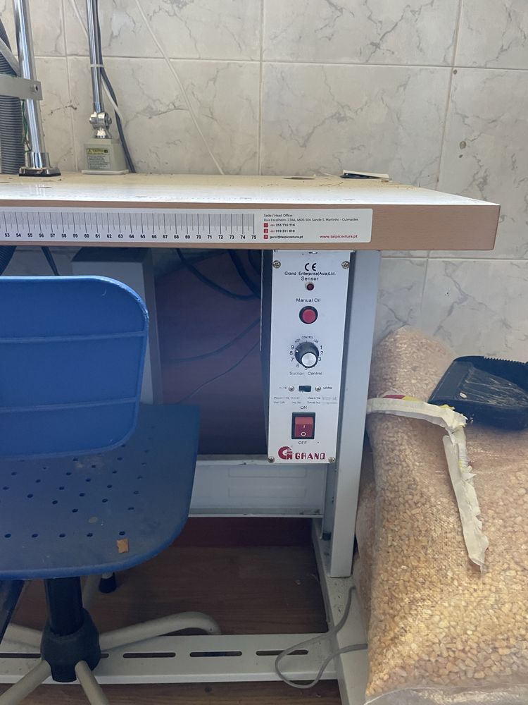 Maquina de cortar / rematar linhas