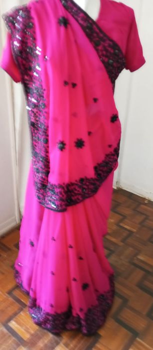 Sarees indianos, mulher