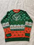 Świąteczny Sweter Jägermeister - Idealny na Zimę! (L/XL, 100% Wełna)