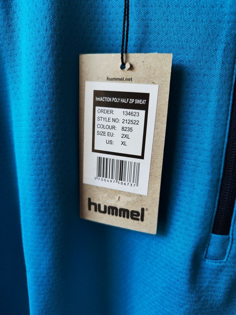 Bluza sportowa Hummel, rozmiar XXL, nowa z metką, kolekcja XK. Wymiary