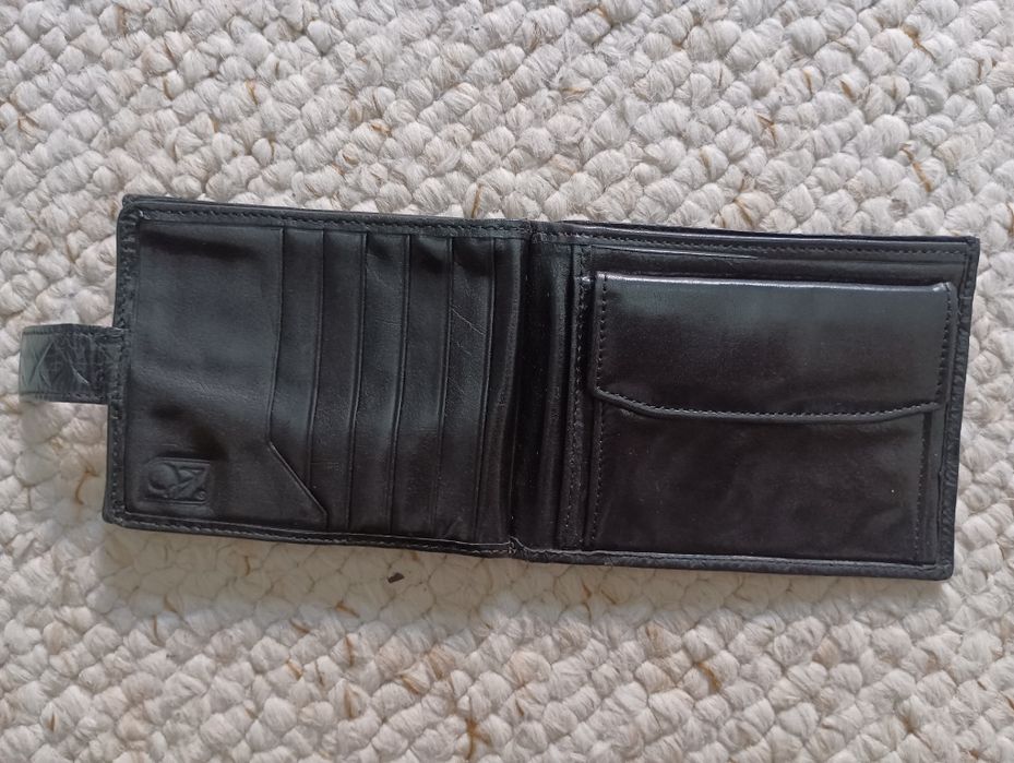 Carteira homem em pele
