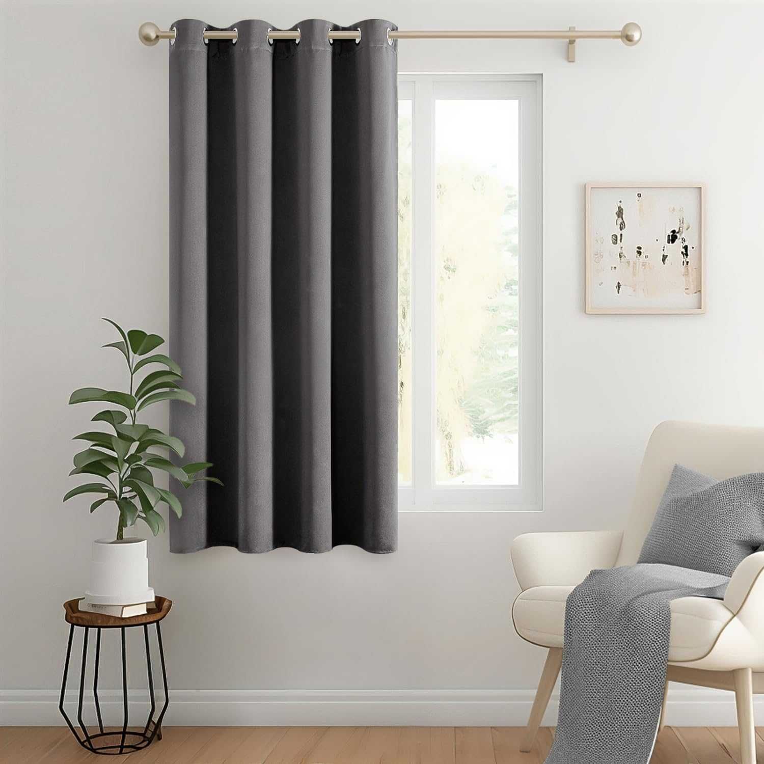 Nowa zasłona/zasłony/kotara/ firanka/ 140x145CM/ 1 SZT/ MIULLE !8312!