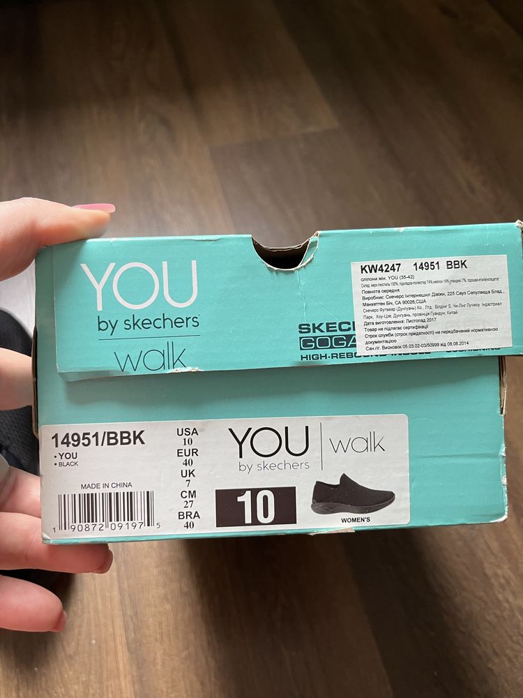Сліпони Skechers жіночі 40 розмір