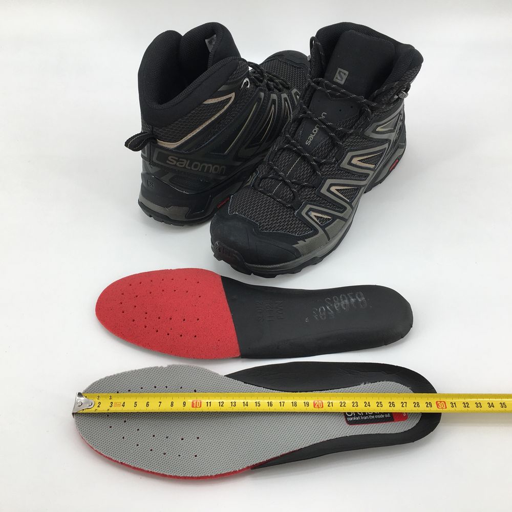 Мужские кожаные летние ботинки берцы SALOMON X Ultra 3 aero 46 ориг
