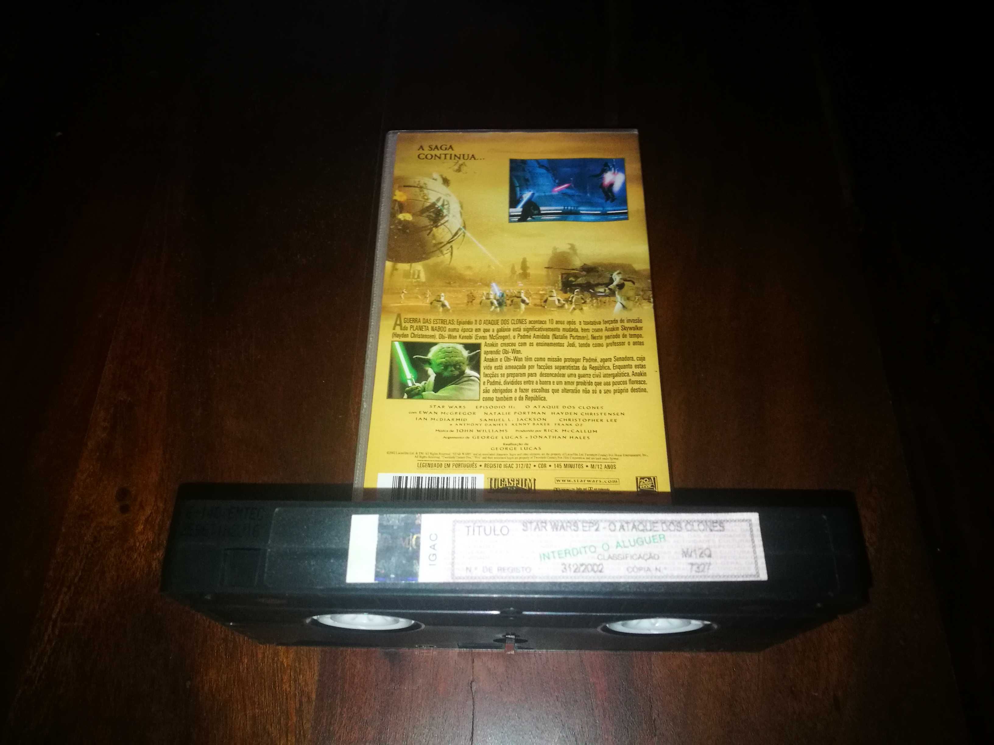 Star Wars - O Ataque dos Clones VHS