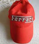 czapka ferrari czerwona