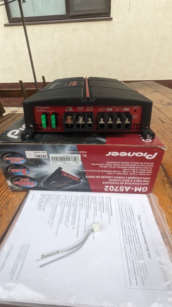 Pioneer GM-A5702. Усилитель 2х канальный
